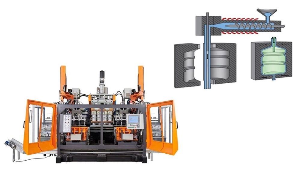 Sale of electro pneumatic plastic injection machine in the mill in Tehran